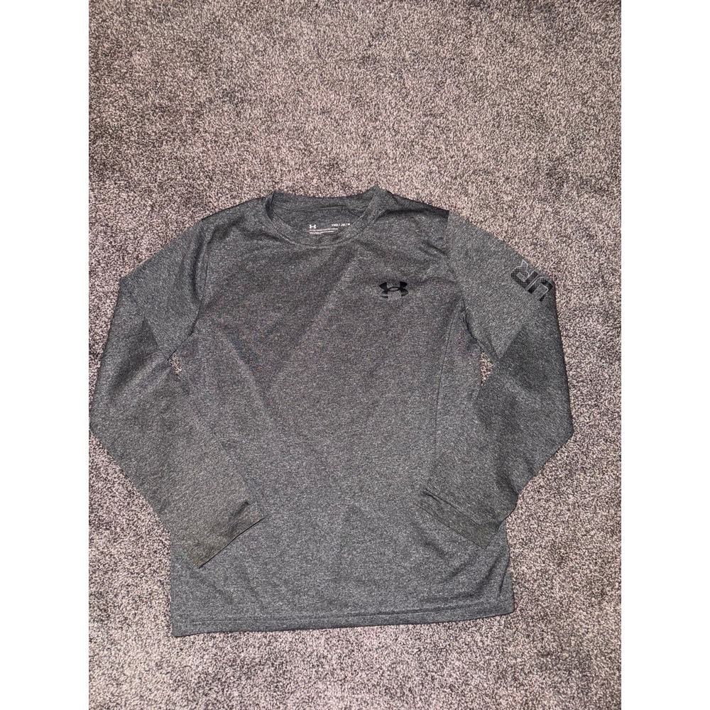 Under‎ Armour Boys Grey Long Sleeve Shirt